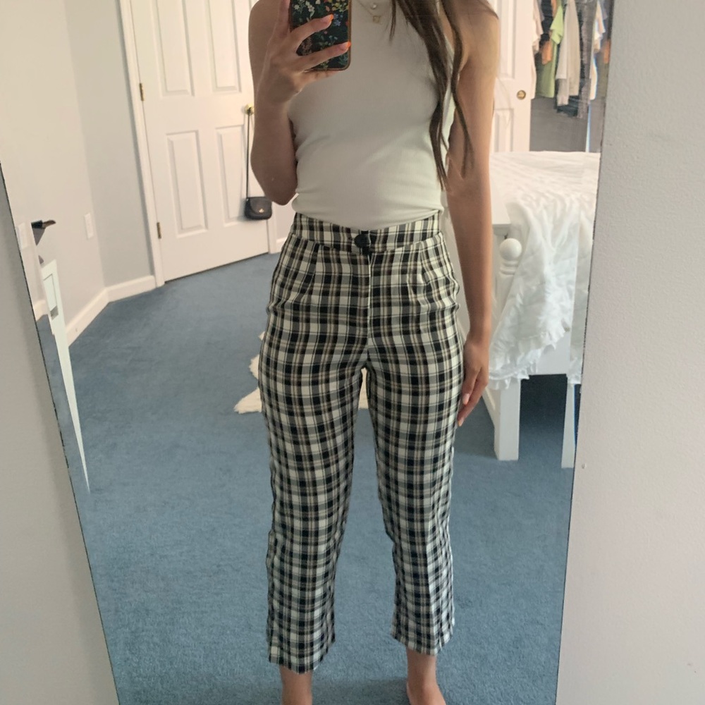 Plaid Pants